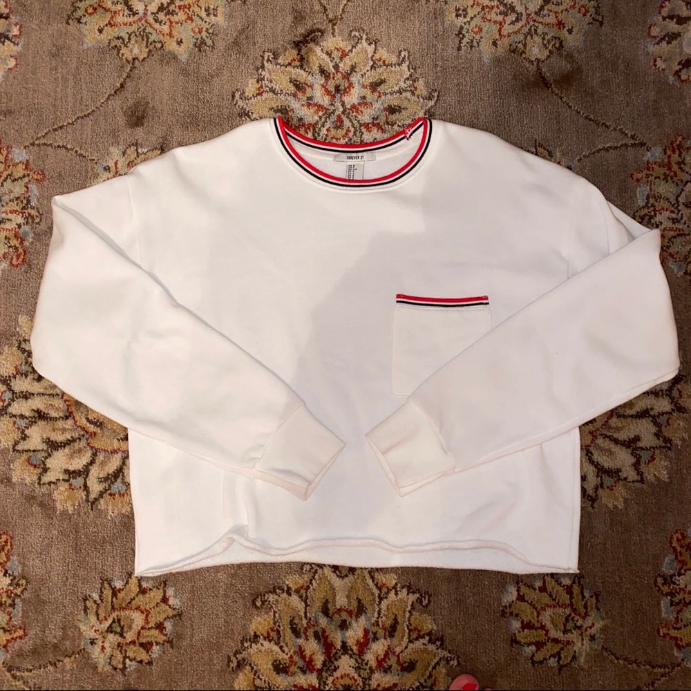 Forever 21 cropped sweatshirt